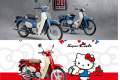 Cub Hello Kitty giới hạn: Phiên bản sưu tầm “đốn tim” fan Sanrio và tín đồ Honda Cub