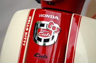 Cub Hello Kitty giới hạn: Biểu tượng sưu tầm giao thoa giữa huyền thoại Honda Cub và văn hóa kawaii