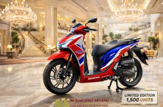 Honda SH150 HRC Tricolor: Phiên Bản Giới Hạn Đỉnh Cao Đậm Chất Thể Thao