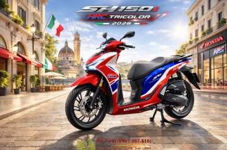 Honda Sh150 HRC 2026: Siêu Phẩm Tay Ga Nhập Khẩu Ý Đẳng Cấp Nhất