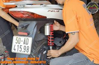 Phuộc xe máy YSS: Nâng cấp êm ái, ổn định và an toàn cho mọi hành trình