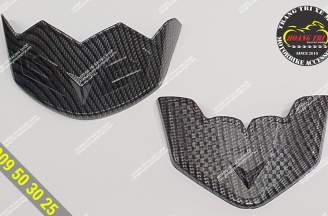 Set of tail beak shells Sh 2020 with carbon paint
