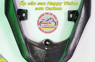 Happy Vision rear bumper with Carbon paint
