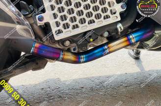 Titanium exhaust for Vario - Click Thai
