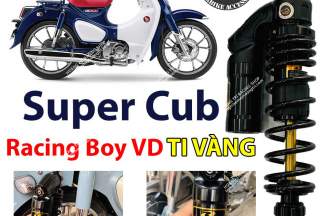 Racing Boy VD oil tank fork with genuine Super Cub standard
