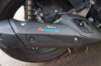 The center brace of the Sh 2017 muffler is painted with match stamps
