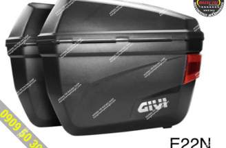 Pair of genuine Givi E22N side cases
