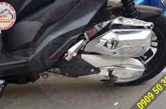 Chrome-plated e Vario 2018 muffler
