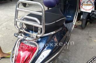 Vespa Sprint, Vespa Primavera stainless steel rear bag without straps
