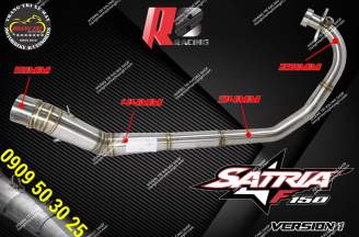 Satria F150-R8 muffler version 1
