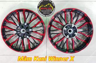 Kuni wheels fitted with Winner X standard version
