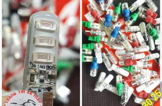 Super bright LED turn signal pins
