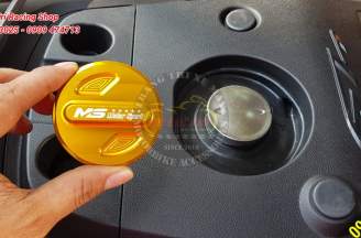 GTX aluminum CNC gas cap cover
