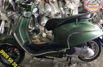 Stainless steel frame protects the regular Vespa S
