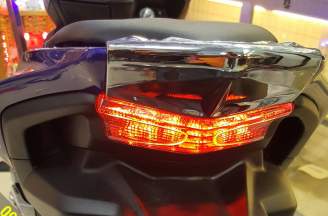 Chrome NVX steering light cover
