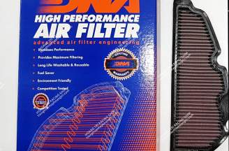 DNA air filter fitted with Sh 300i
