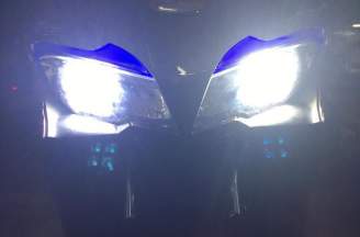 Level 2 L4 lights into 2016 Airblade headlights
