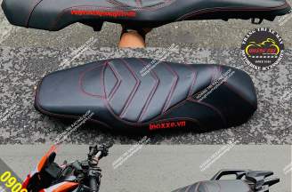 Motorcycle saddle cover - change the style of the saddle, embroider letters on request
