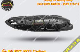 NVX 2021 muffler with carbon paint
