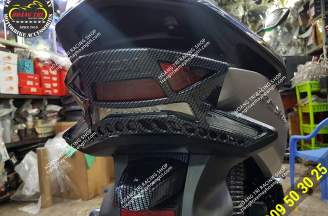 PCX 2018 driving light cover with Carbon paint
