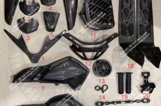 Summary of PCX 2018 car toys with carbon paint
