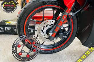 US 220mm black disc brake with Vario, Airblade, Vision, SH Mode
