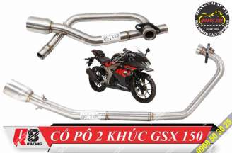 Suzuki GSX muffler - 2 piece R8 muffler
