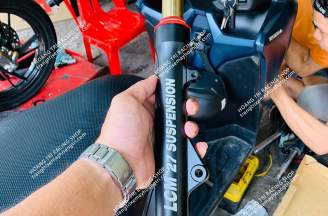 LCM front fork for Vario - yellow fork
