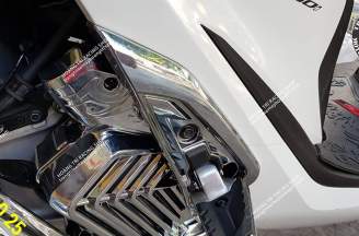 Sh 2020 large rear footpegs with chrome
