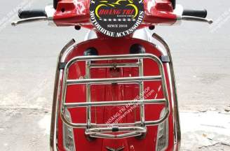 Vespa Primavera and Vespa Sprint stainless steel front bag
