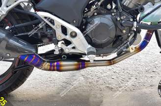 Titanium exhaust for Winner X, Sonic
