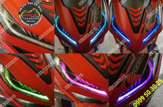 Demi LED color changing with integrated turn signal Vario 2018
