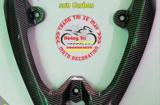 Click Thai rear bumper - Vario 2015 carbon paint
