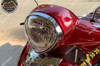 Chrome plated Latte headlight cover
