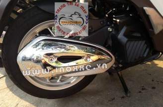 Sh mode trim-Chrome-plated large muffler
