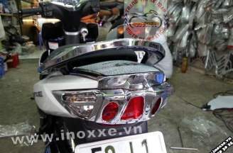 Suzuki impulse driving light cover with chrome
