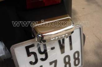 Lead car decoration 2013-Chrome plated tail lights
