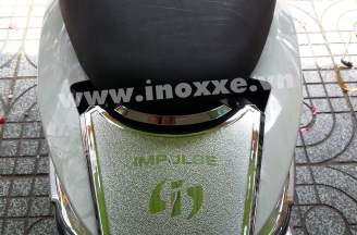 Suzuki Impulse tortoise tail cover with chrome
