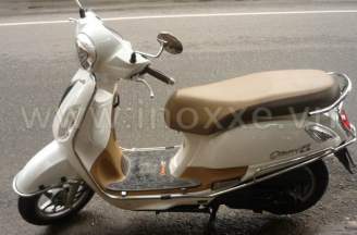 Kymco Many's stainless steel frame
