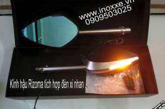 Rizoma rearview mirror with integrated Signal light
