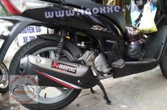 Sh 300i muffler for SH Vietnam 2012
