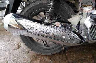 PCX 2014 trim parts - Chrome plated muffler
