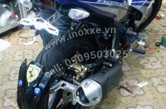 Past number plate Exciter 150cc Thai aluminum
