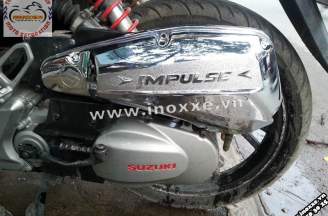 Suzuki Impulse trim parts - Chrome plated muffler
