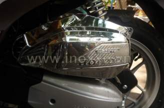 Car decoration parts Sh mode-Chrome-plated exhaust
