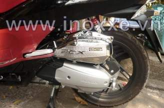 PCX esp car decoration_Chrome plated muffler
