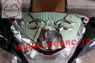 Lead 125 car decoration toy - Chrome plated top mask
