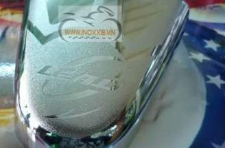 Lead car decoration_Chrome-plated taillights
