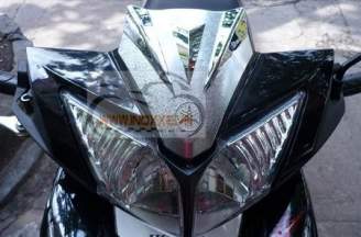 Motorcycle toy_Chrome-plated mask cover
