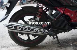 Stainless steel accessories for Nouvo SX cars_Boot cover
